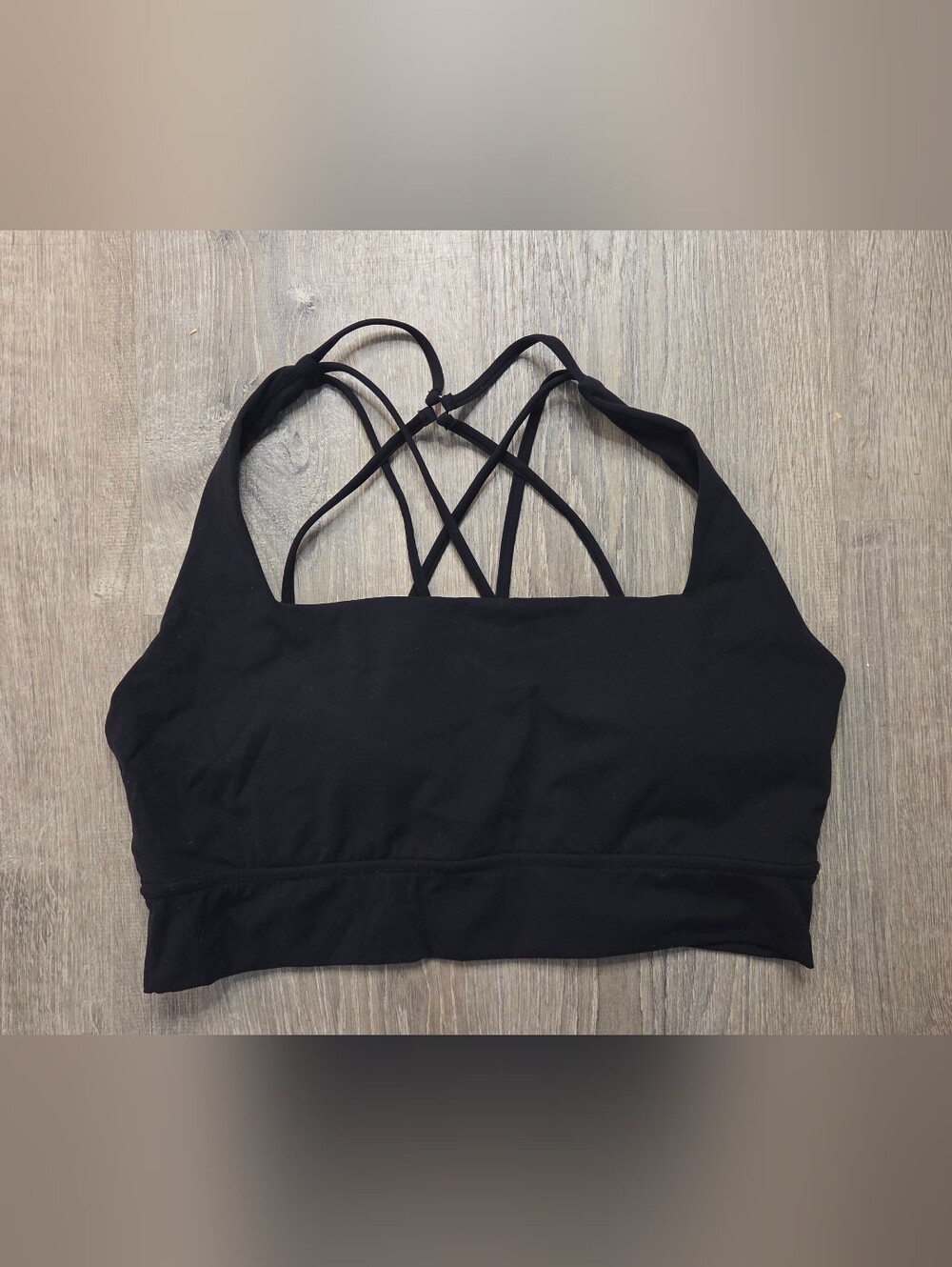 Buffbunny Revolution Sports Bra Black XXXL 3X Strappy Back NWOT
